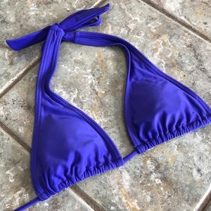 Vibrant purple bikini top